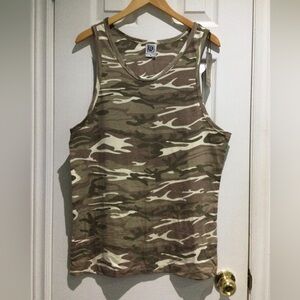 NWT Ploreo Women’s Cotton Earthy Camouflage Tank Top